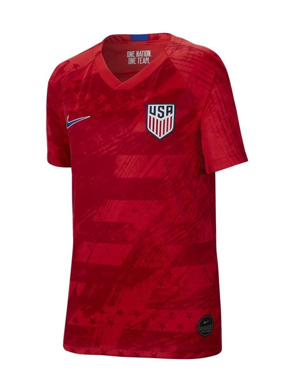 NIKE Red Youth USA Stadium Away Jersey 2019 Size Medium